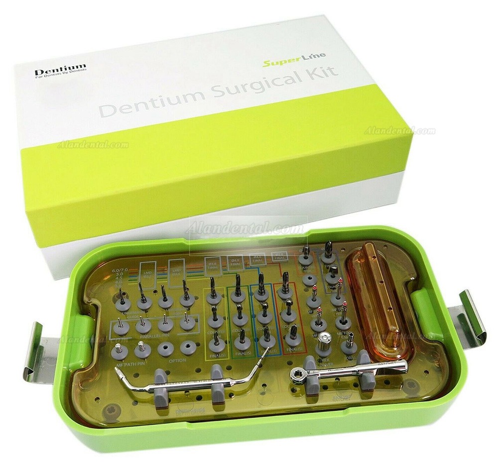 Dentium Dental Surgical Kit UXIF SuperLine Implant Surgery Instrument Tool Kit